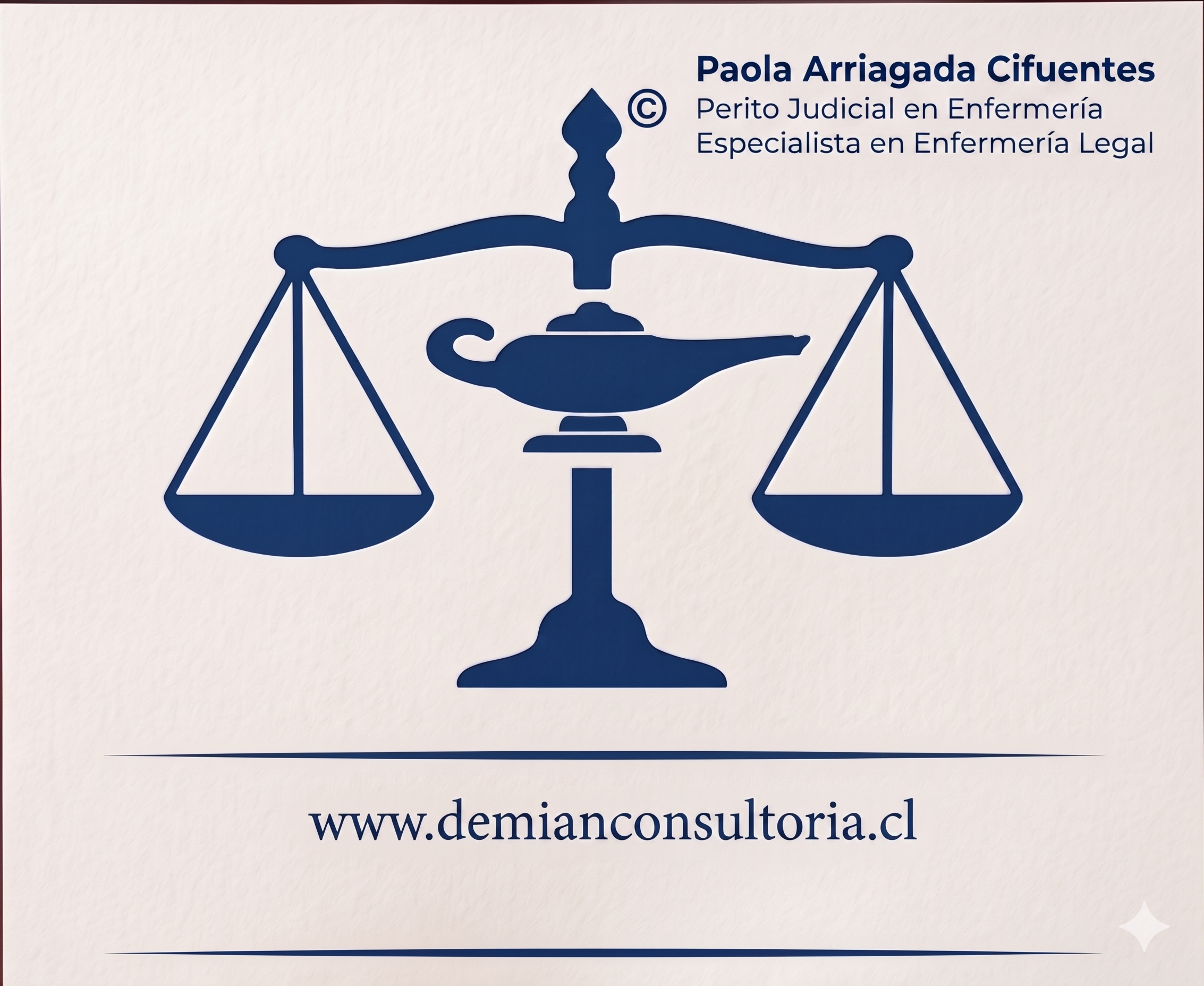 Paola Arriagada Cifuentes - Perito Judicial en Enfermería